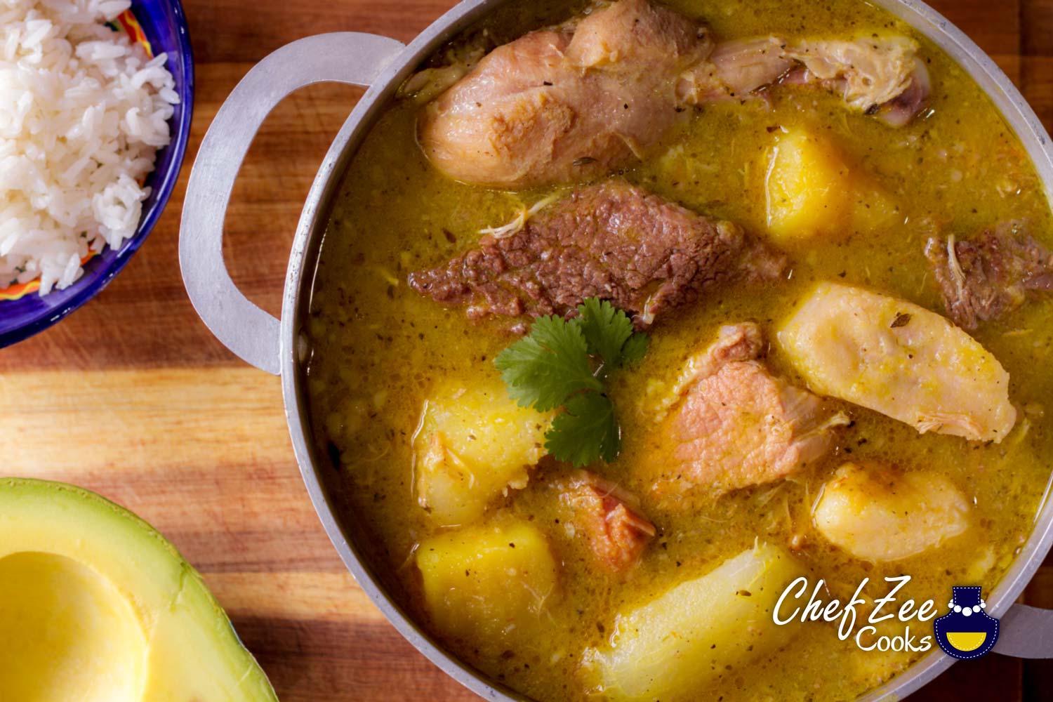 sancocho típico dominicano